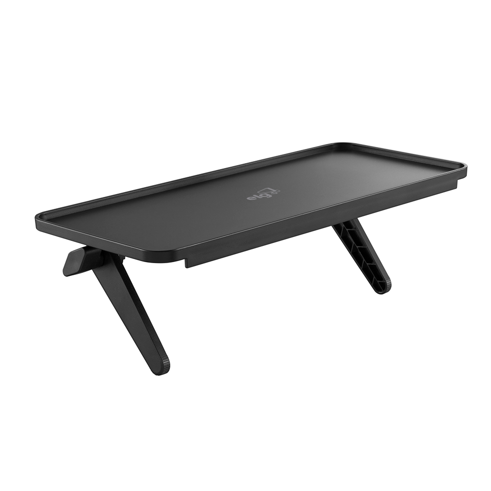 ACE08D - SUPORTE TIPO PRATELEIRA P/ SET-TOP BOX, CONVERSOR, RECEPTOR - P/ TV/MONITOR - PRETO - ELG