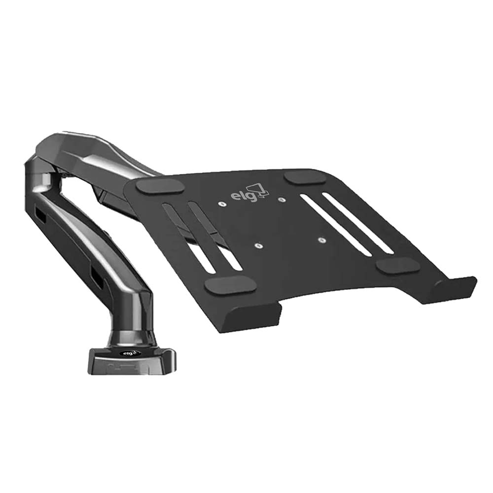 BANDEJA/SUPORTE DE APOIO P/ NOTEBOOK DE 10" A 17" - COMPATÍVEL COM SUPORTE DE PISTÃO A GÁS - FB7510